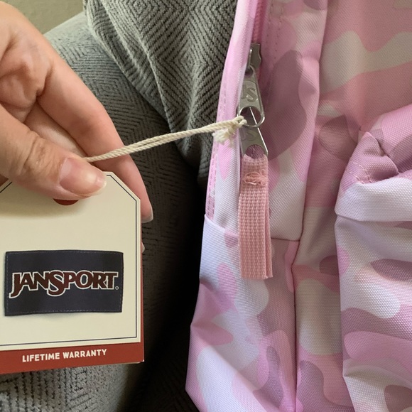 Jansport Bags Pink Camo Jansport Backpack New Poshmark